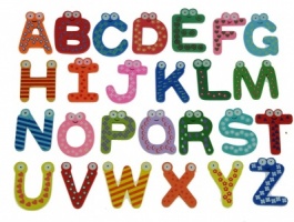 WT-LT : A-Z Alphabet Set  (Package Size 12)